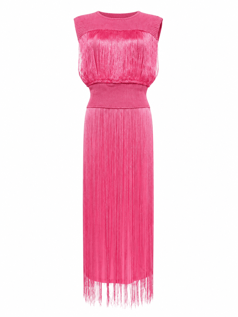 Radiant Tassel Maxi Dress - Jsandiclothing.com