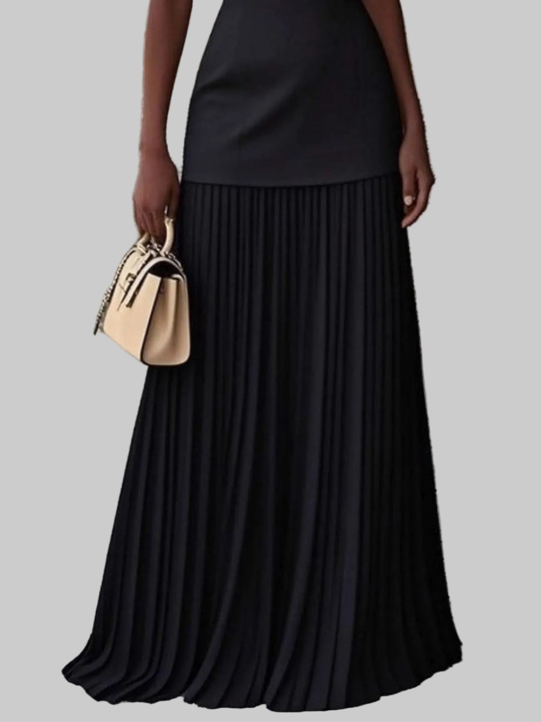 Sleeveless Pleated Maxi Dress - JSandiClothing - Jsandiclothing.com