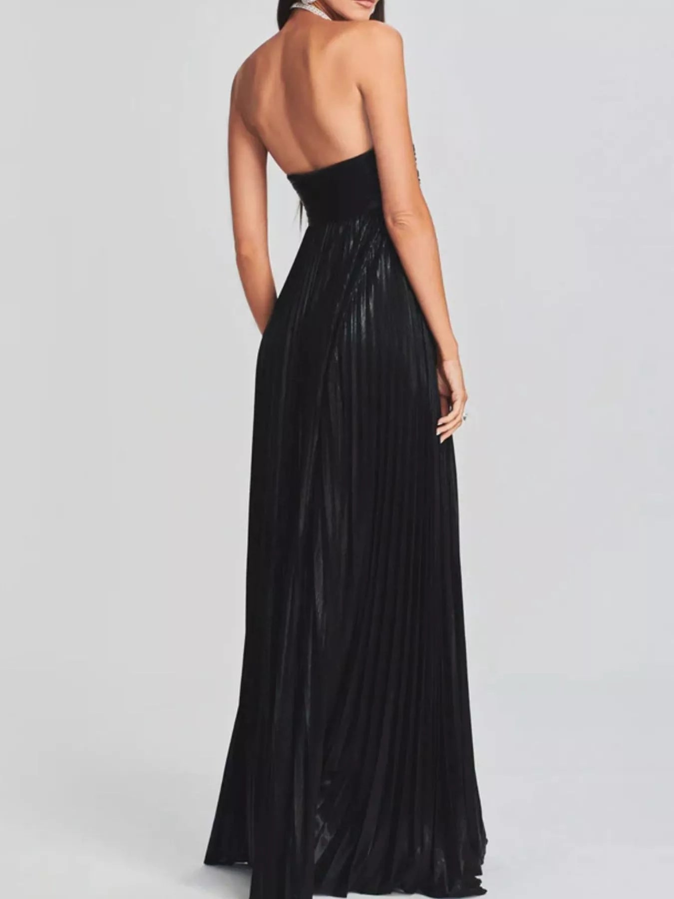 Split Sweetheart Neck Tube Maxi Dress| Formal Chic, Women - Jsandiclothing.com