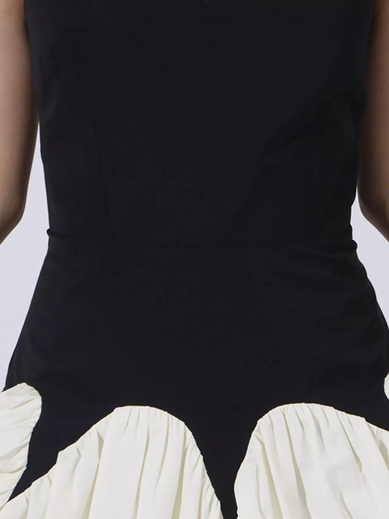 Two Tone Tube Maxi Dress - Jsandiclothing.com