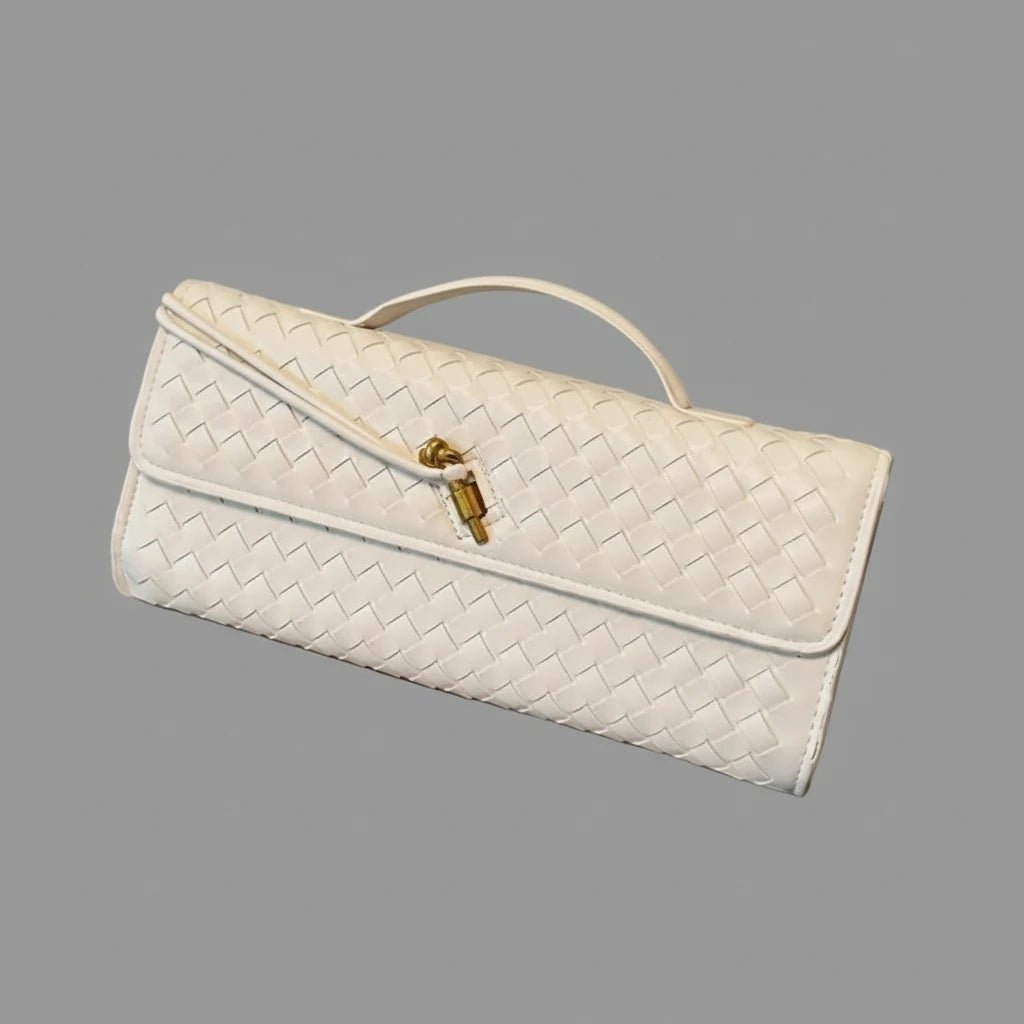 Woven Leather Crossbody Bag - JSandi - Jsandiclothing.com