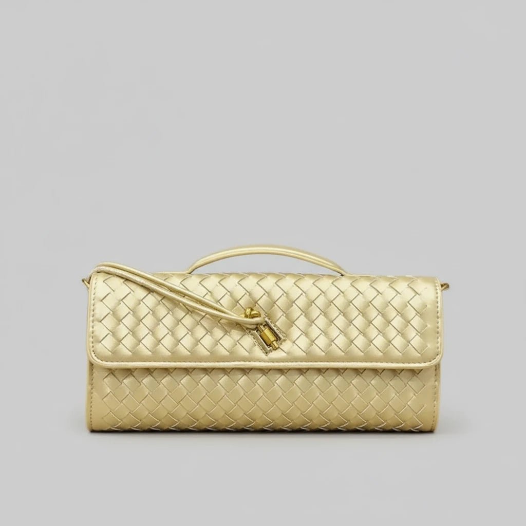 Woven Leather Crossbody Bag - JSandi - Jsandiclothing.com