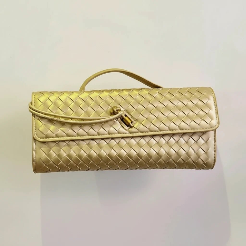 Woven Leather Crossbody Bag - JSandi - Jsandiclothing.com