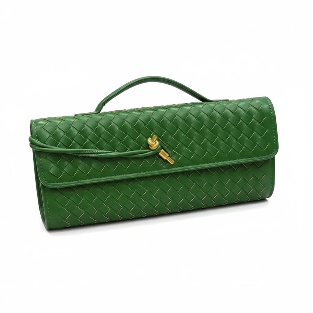 Woven Leather Crossbody Bag - JSandi - Jsandiclothing.com