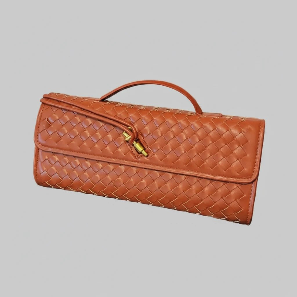 Woven Leather Crossbody Bag - JSandi - Jsandiclothing.com